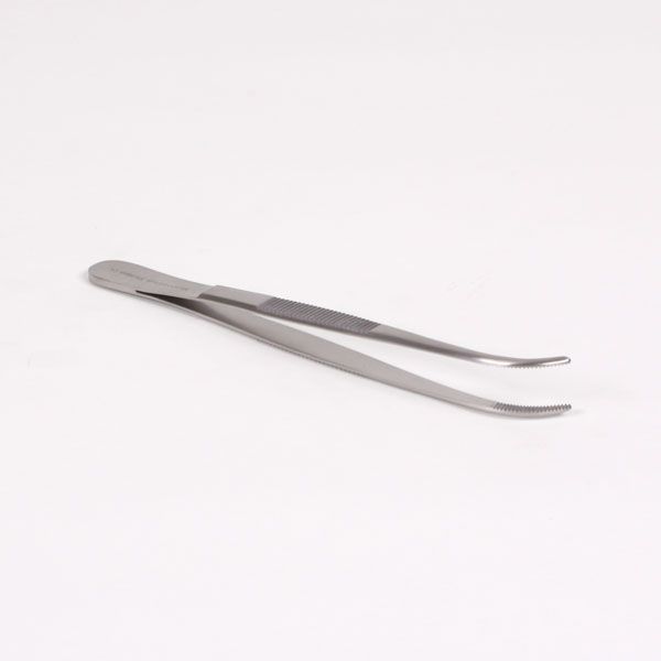 Anatomische pincet 14cm gebogen pk