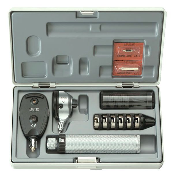Dermatoscopie Set 1 Delta one zwart + connector