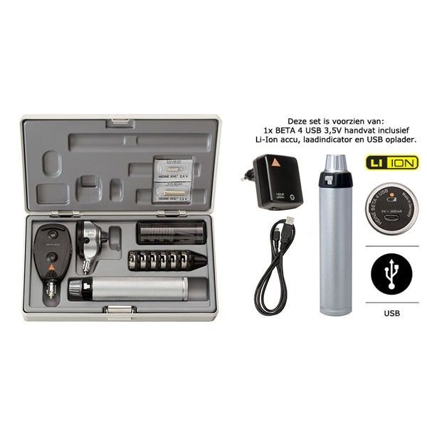 Dermatoscopie Set 2 Delta 30 + connector