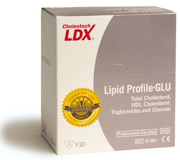 Cholestech LDX Lipid profile kit+glucose