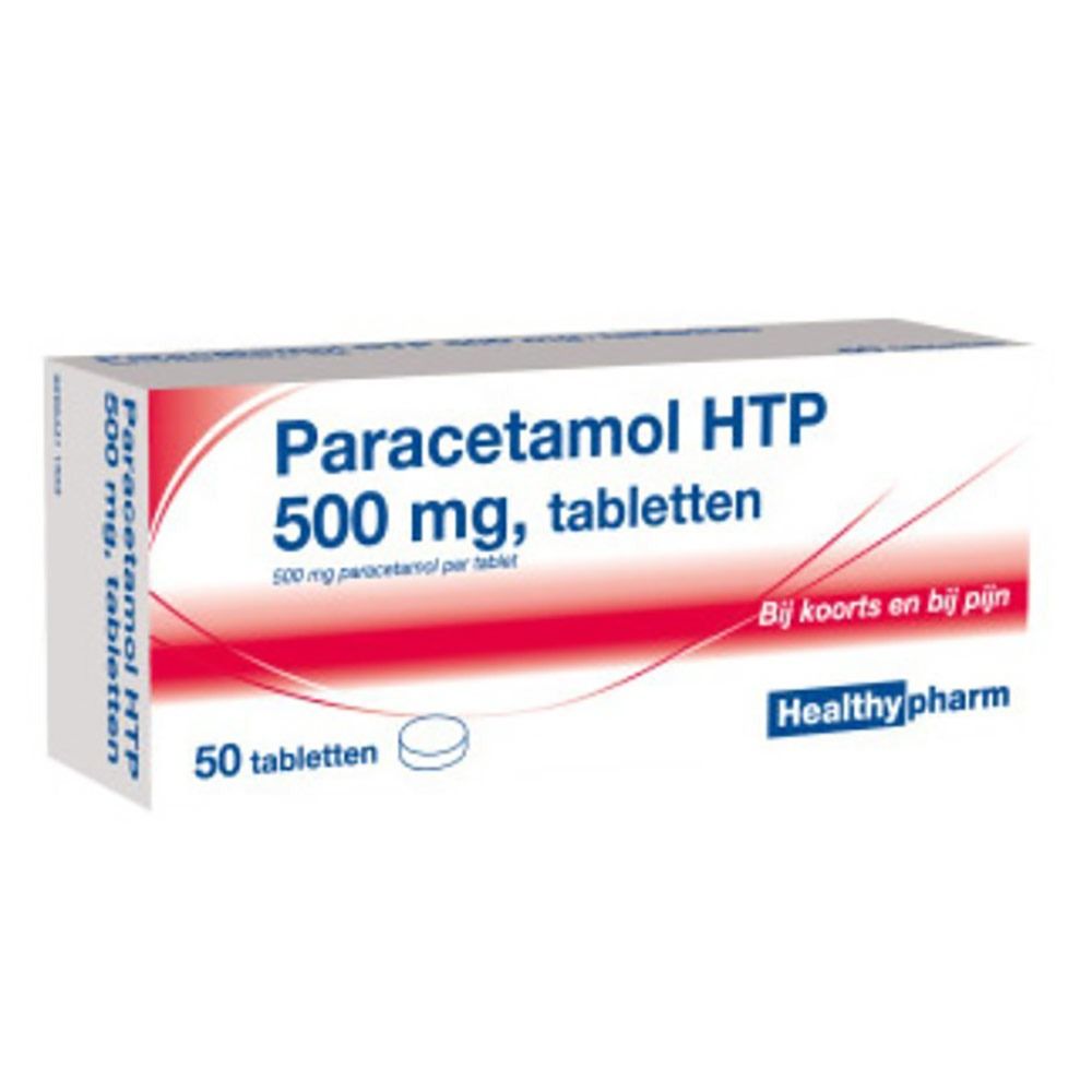 Healthypharm Paracetamol tabletten 500 mg