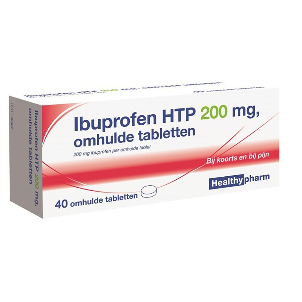 Healthypharm Ibuprofen tabletten 200 mg 