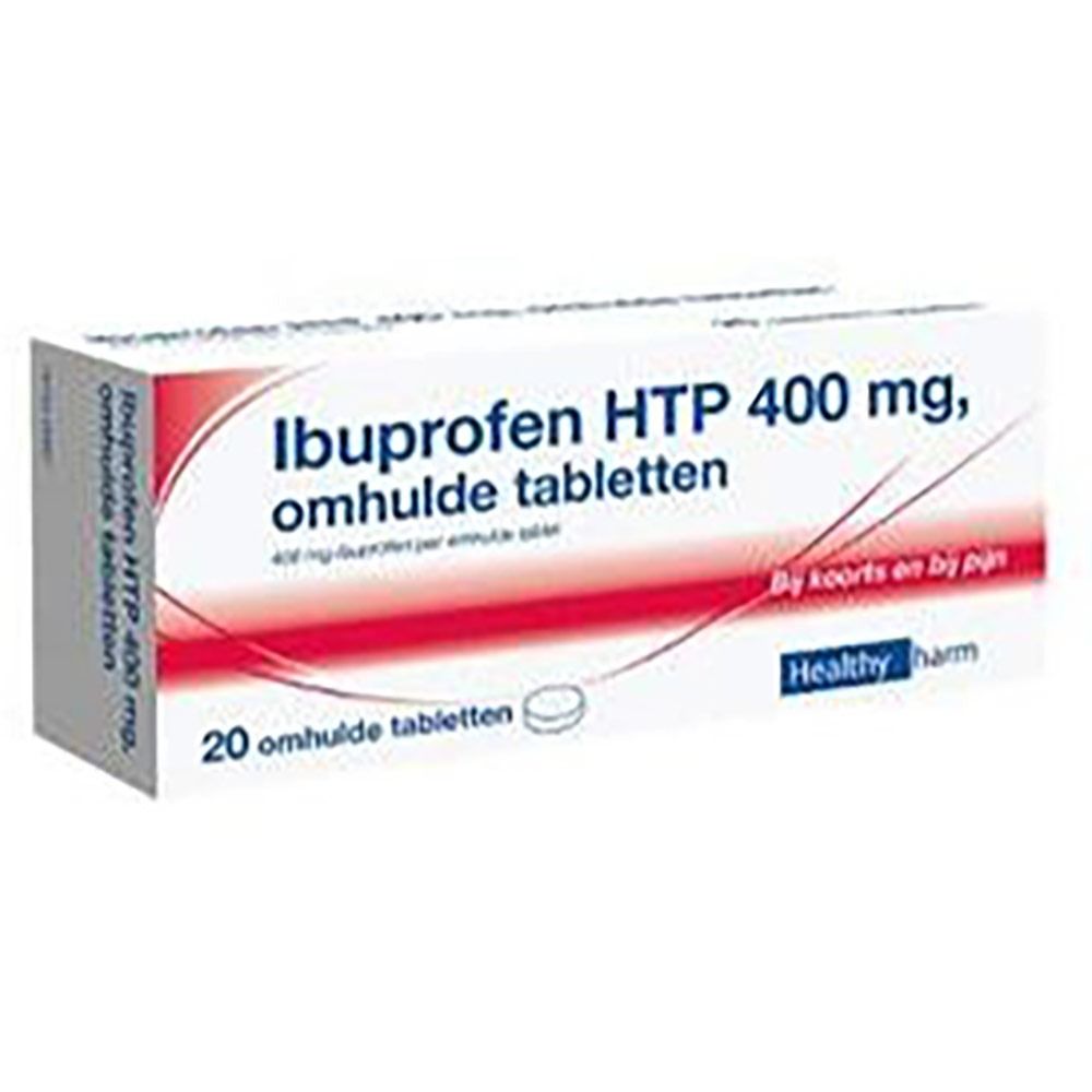 Healthypharm Ibuprofen tabletten 400 mg