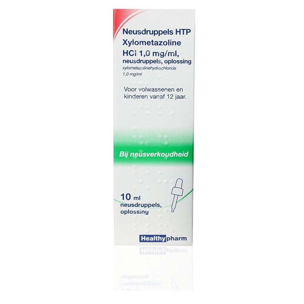 Healthypharm Neusdruppels Xylometazoline HCl 1,0 mg/ml