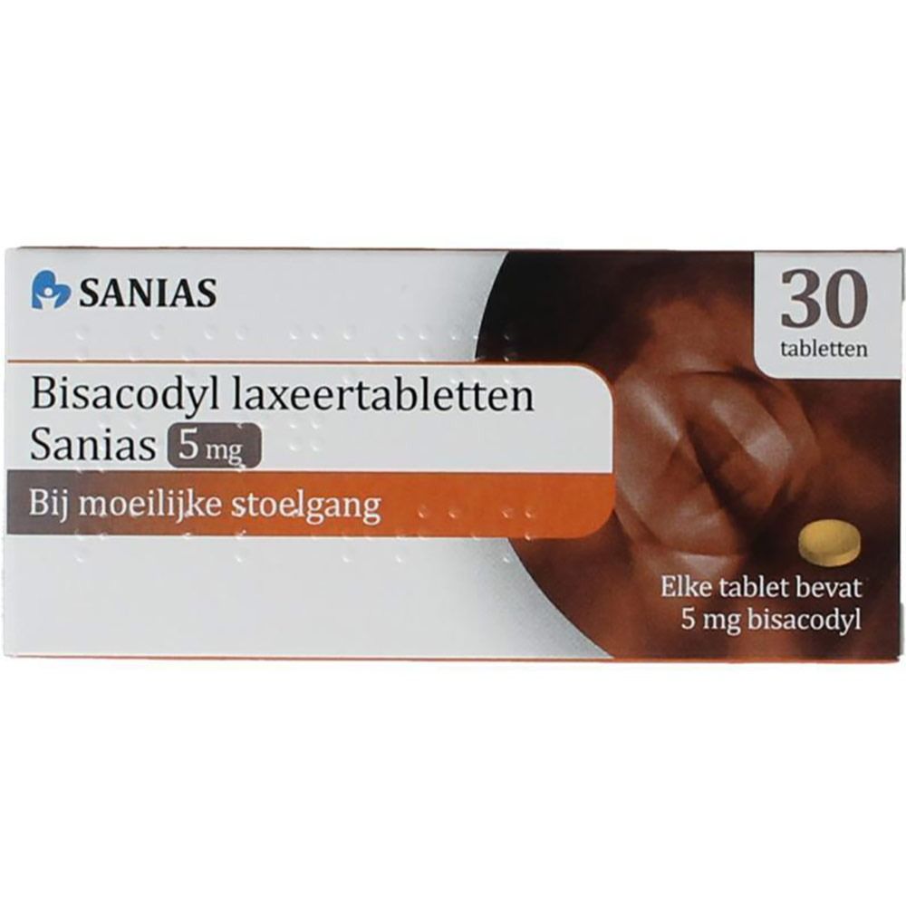 Sanias Bisacodyl Laxeertabletten