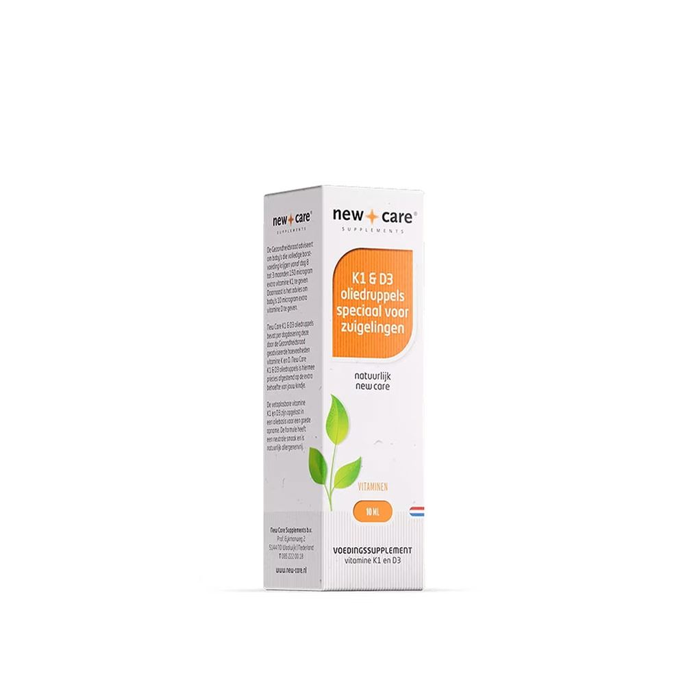 New Care Vitamine K1 & D3 oliedruppels