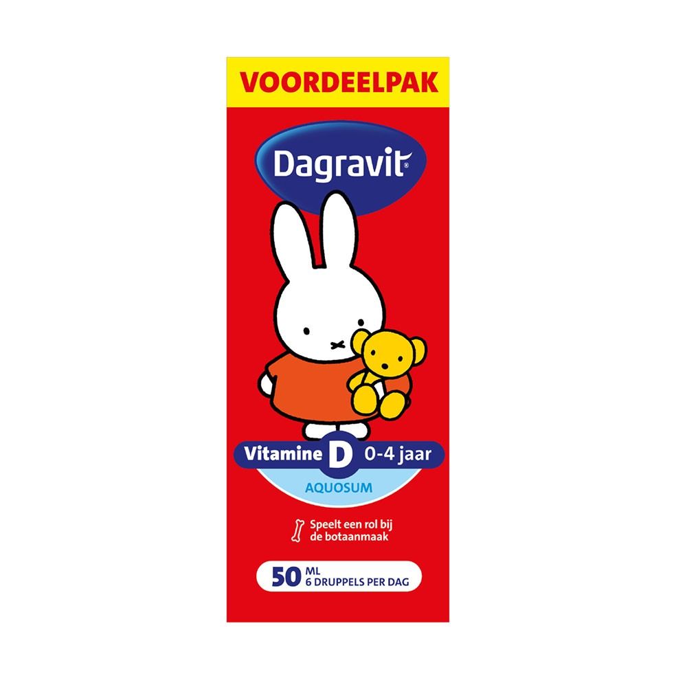 Dagravit Kids Vitamine D Aquosum druppels, 50ml