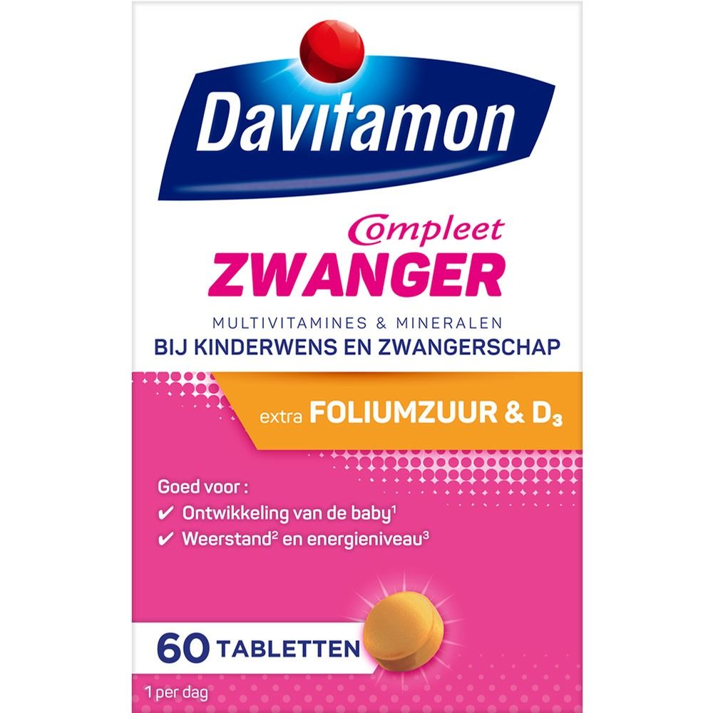 Davitamon Compleet Zwanger tabletten