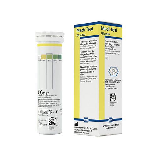 Medi-Test Glucose urine teststrips 100st.