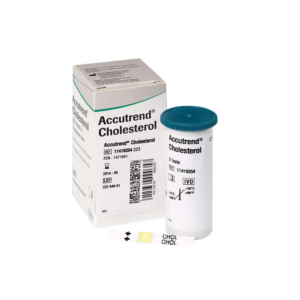Accutrend Cholesterol strips