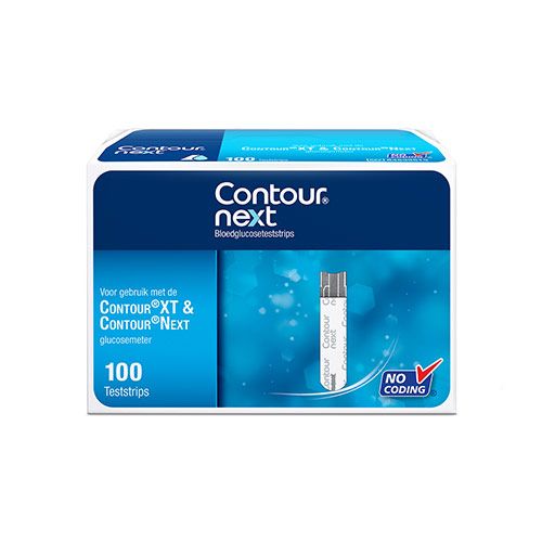 Bayer Contour next glucosestrips 100 stuks 