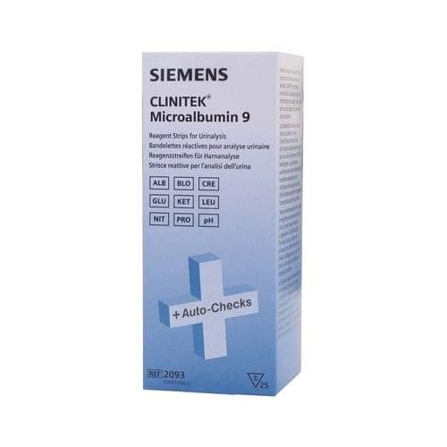 Siemens CLINITEK Microalbumin 9 Reagent Strips