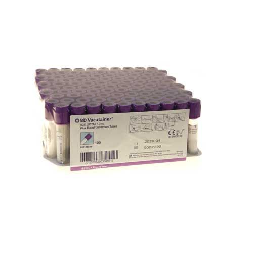 BD Vacutainer buizen EDTA 4ml paars