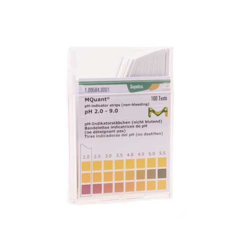 Supelco MQuant pH indicatie strips 2.0-9.0