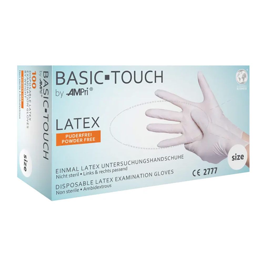 Ampri  Handschoen Basic Touch Latex maat L