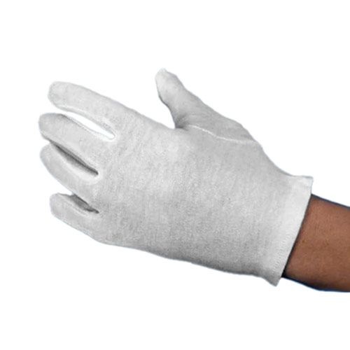 Katoenen handschoenen XL per paar verpakt 
