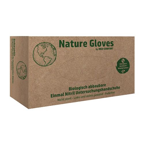 Nature gloves nitril handschoen maat S, 100st.