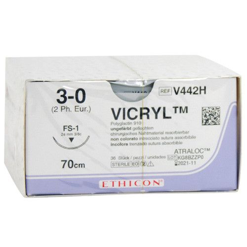 Ethicon Vicryl 4-0 70cm nld FS-2 V422H