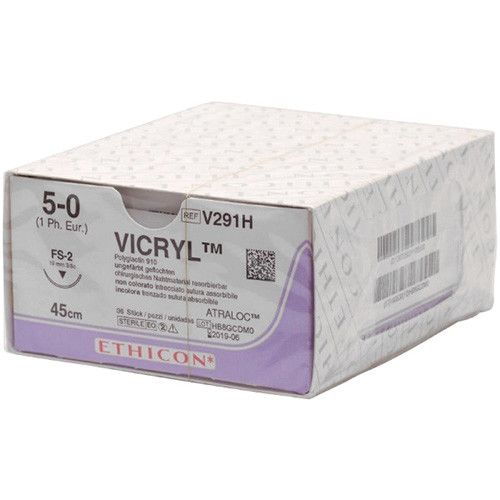 Ethicon Vicryl 5-0 45cm nld FS-2 V291H