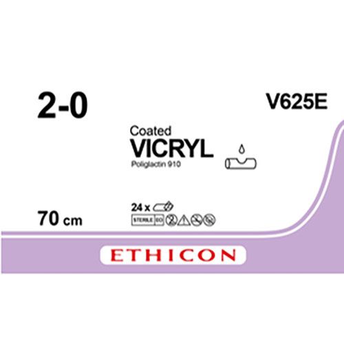 Ethicon Vicryl 2-0 2x70cm V625E