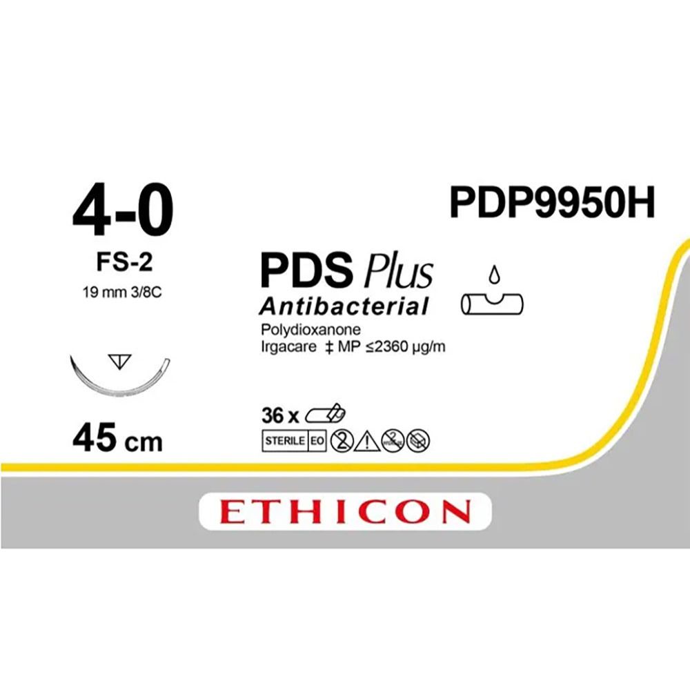 PDS Plus CLR 4-0 FS-2, 45 cm, 36 stuks