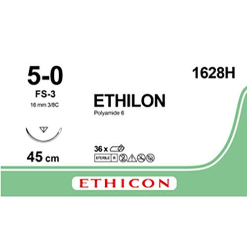 Ethicon Ethilon 5-0 Zwart 45cm nld FS-3 1628H