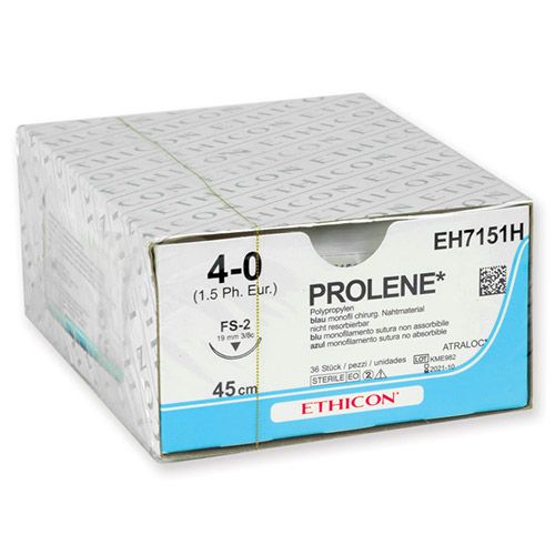 Ethicon Prolene 4-0 45cm FS2 EH7151H