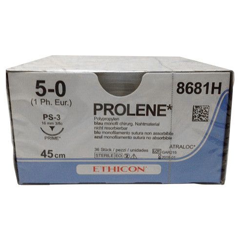 Ethicon Prolene 5-0  1 x 45cm PS-3 8681H