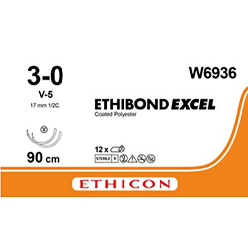 Ethicon Ethibond Excel USP 3-0 90cm M2 W6936