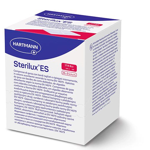 Sterilux ES gaaskompres 10x10cm 25x5st