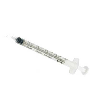 Nipro injectiespuiten Tuberculine 3-dlg 1ml Luer