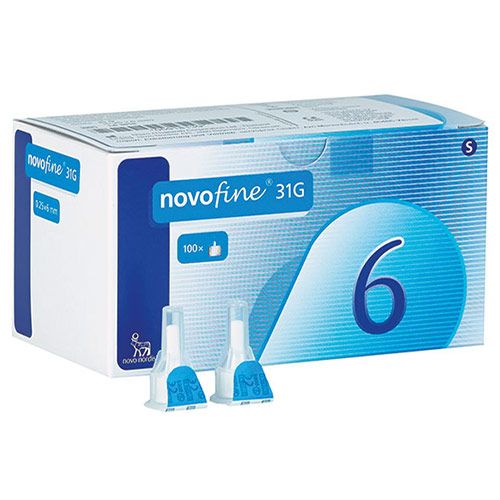 Novofine pennaald 31G 0,25x6mm