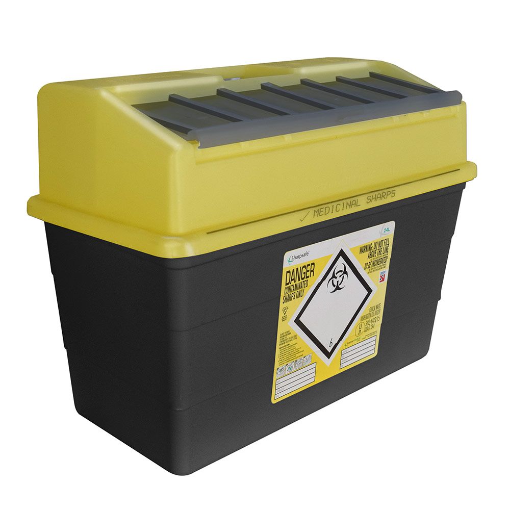 Sharpsafe Naaldencontainer 24 liter