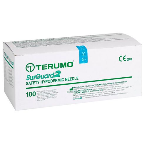 Terumo SurGuard2 23G 0,65x25mm Blauw