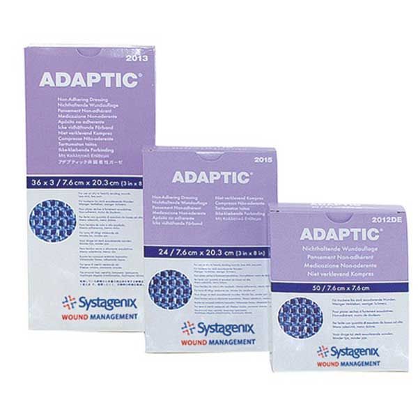 Systagenix Adaptic gaas 7,6 x 20,3 steriel