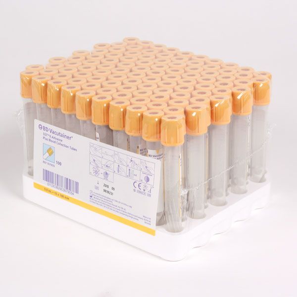 BD Vacutainer buizen gel SST II 5ml geel 367955