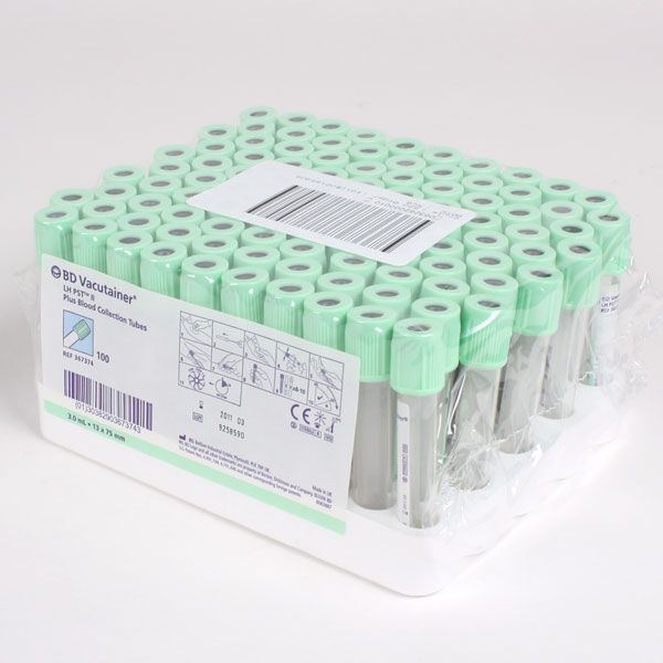 Vacutainerbuis PST II 3ml groen 367374