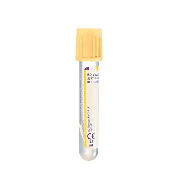 BD Vacutainer buizen gel SST 3.5ml geel 367957 