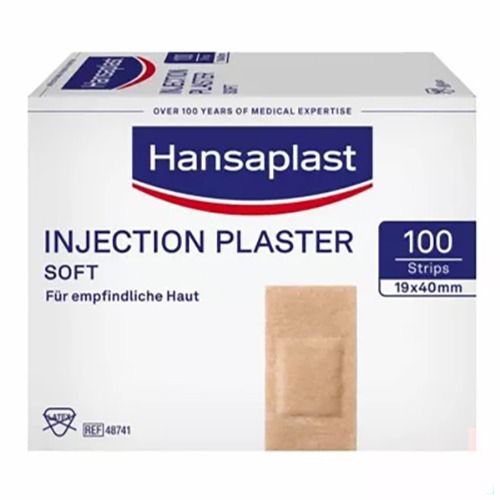 Hansaplast injectiepleister Soft 19x40mm 100st.