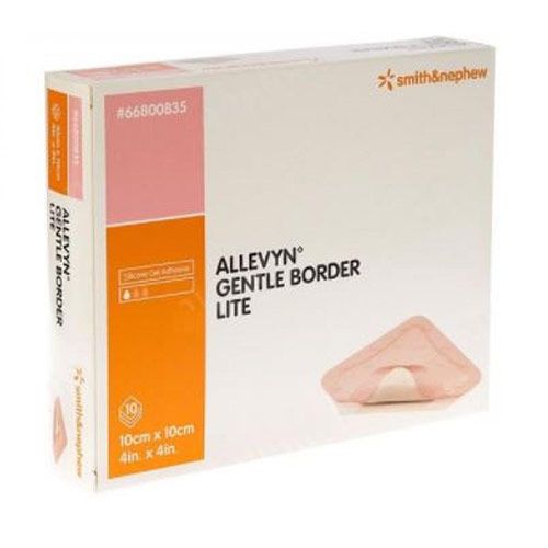 Allevyn Gentle Border Lite 10x10cm