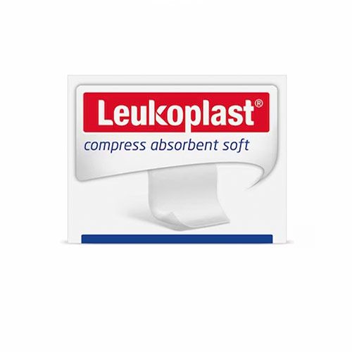 Leukoplast kompres absorbent soft steriel 10x10cm, 25 stuks