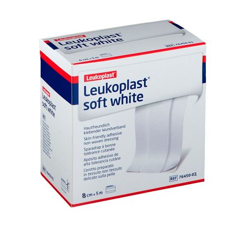 BSN Leukoplast Soft White 8cm x 5m