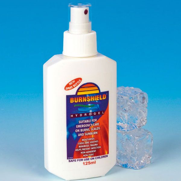 Burnshield gel spray