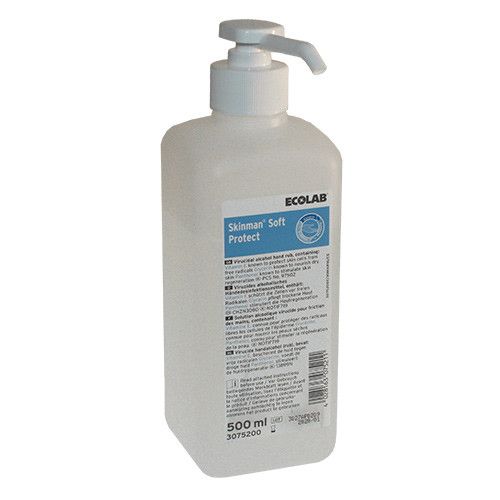 Skinman Soft Protect handdesinfectans 500ml inclusief pomp