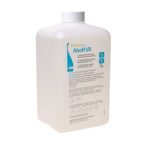 Saraya Alsoft VB 1L Handalcohol Zonder Pomp