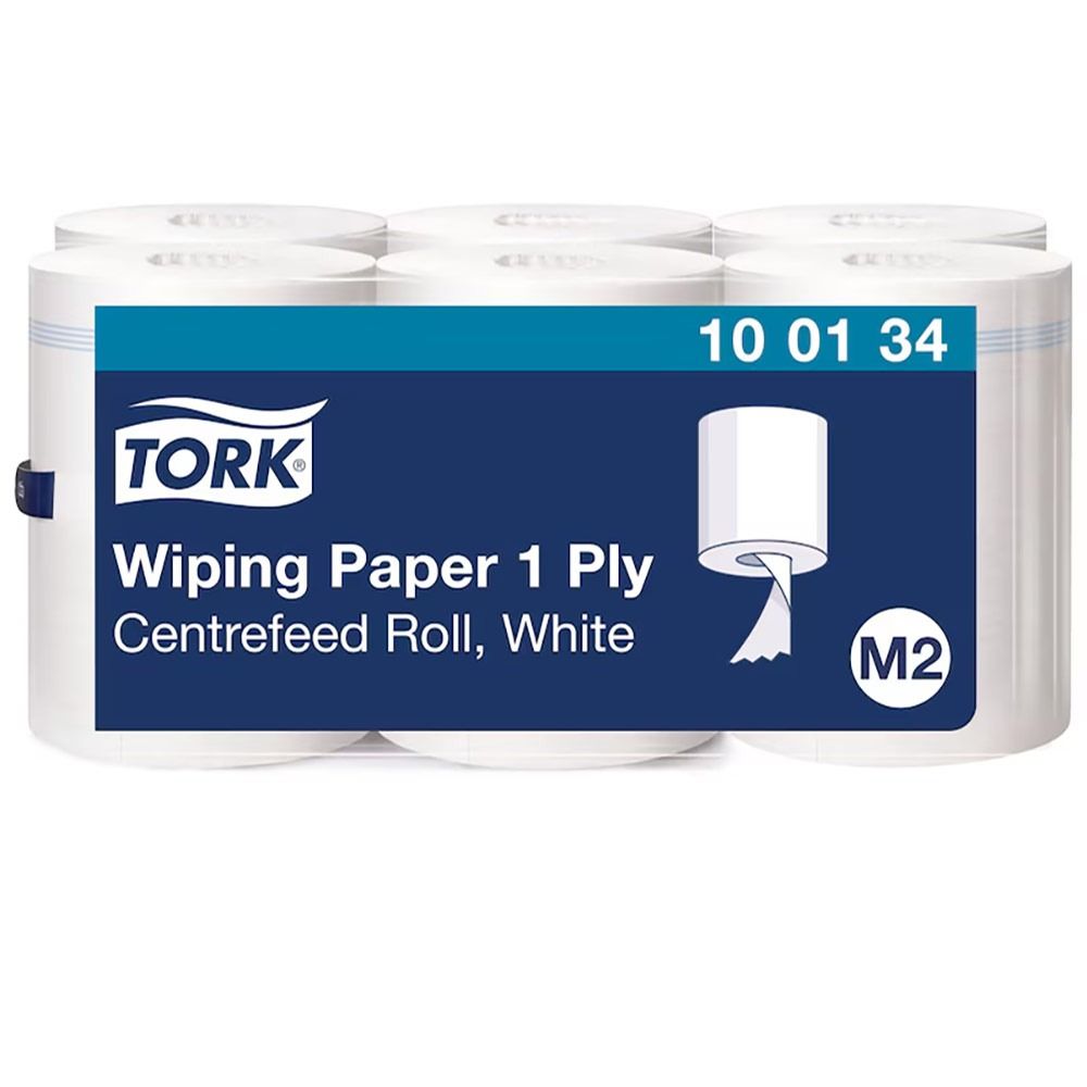 SET - Tork dispenser poetsrol centerfeed elevation wit