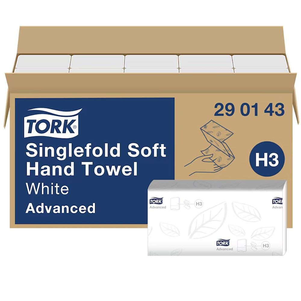 Tork Soft Singlefold Papieren Handdoekjes H3