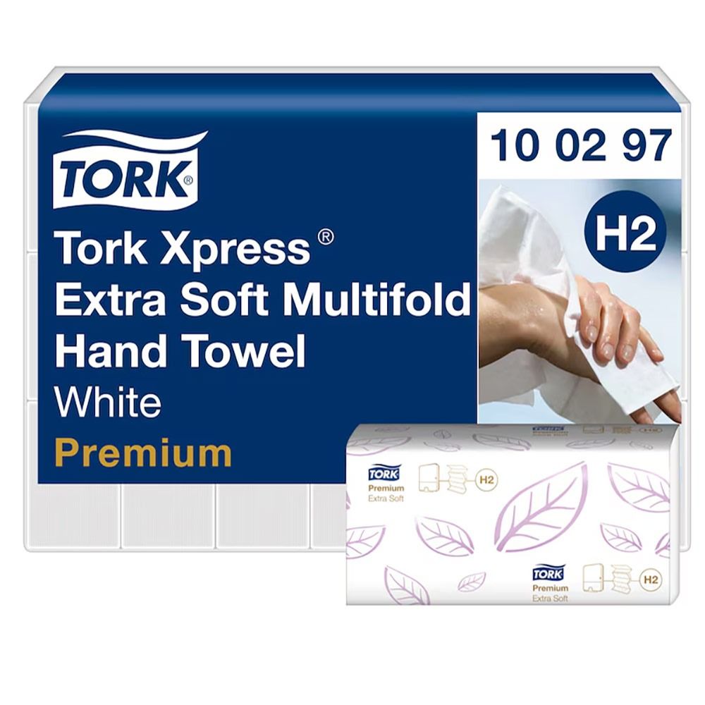 Tork Xpress Multifold papieren handdoekjes wit H2