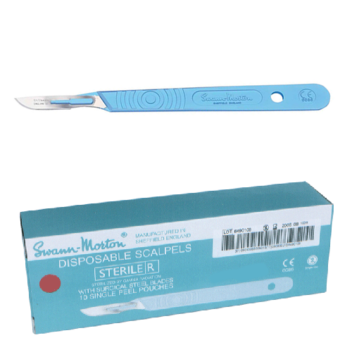 Swann Morton disposable scalpel 10