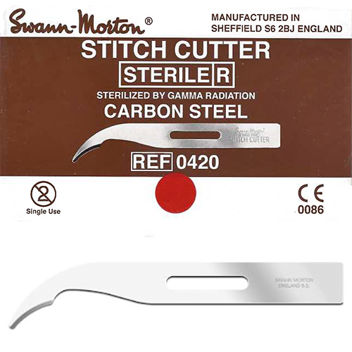 Swann Morton Stitch-Cutters steriel